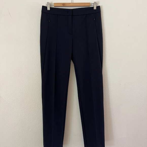 Escada Tusko Deep Sea Slim Tapered Pant Navy - Picture 5 of 9